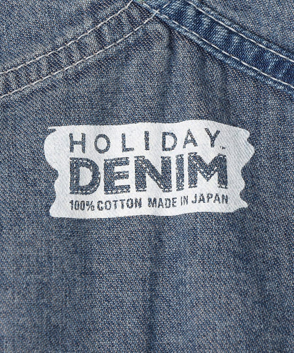 BIG DENIM OVER-ALL 大號牛仔工裝褲