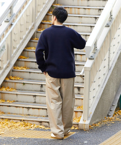 舒適寬鬆款 丙烯酸纖維針織套頭衫