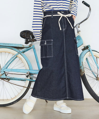 聯名 CARGO CURVE SKIRT