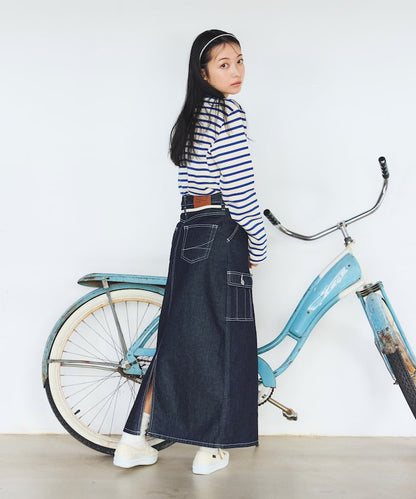 聯名 CARGO CURVE SKIRT