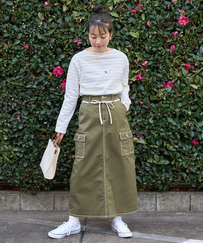 聯名 CARGO CURVE SKIRT