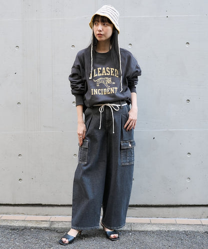 聯名 TUCK CURVE WIDE CARGO PANTS