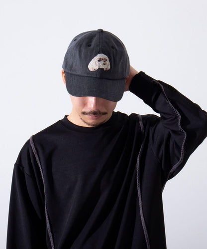 【GLOSTER】清洗後的狗刺繡帽