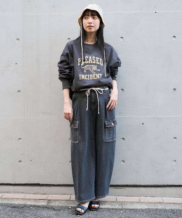 聯名 TUCK CURVE WIDE CARGO PANTS