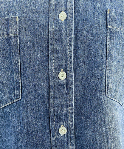 牛仔2WAY蝴蝶結襯衫