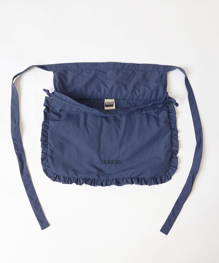 SUPPLEX NYLON RUFFLE APLON BAG 超細纖維尼龍褶邊阿普隆包