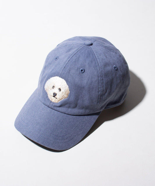 【GLOSTER】清洗後的狗刺繡帽