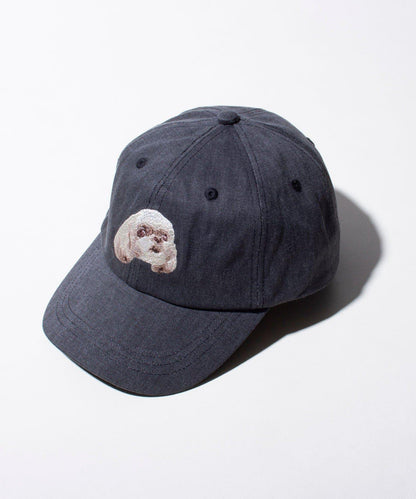 【GLOSTER】清洗後的狗刺繡帽