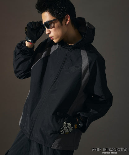 2TONE SWITCHING ZIP UP BLOUSON 【限定展開】 2色切換拉鍊夾克