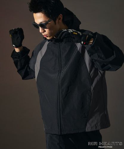 2TONE SWITCHING ZIP UP BLOUSON 【限定展開】 2色切換拉鍊夾克