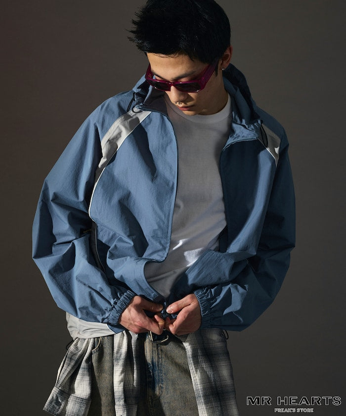 2TONE SWITCHING ZIP UP BLOUSON 【限定展開】 2色切換拉鍊夾克