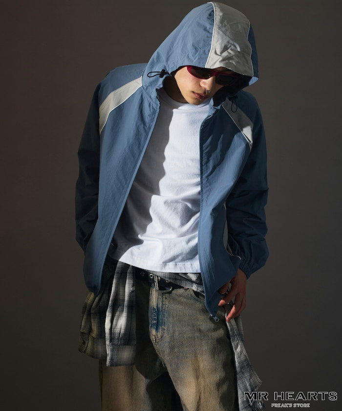 2TONE SWITCHING ZIP UP BLOUSON 【限定展開】 2色切換拉鍊夾克