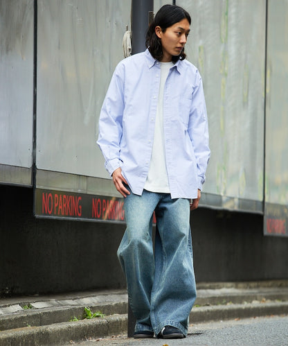 NEW LOOSE FIT OX BD 襯衫 長袖