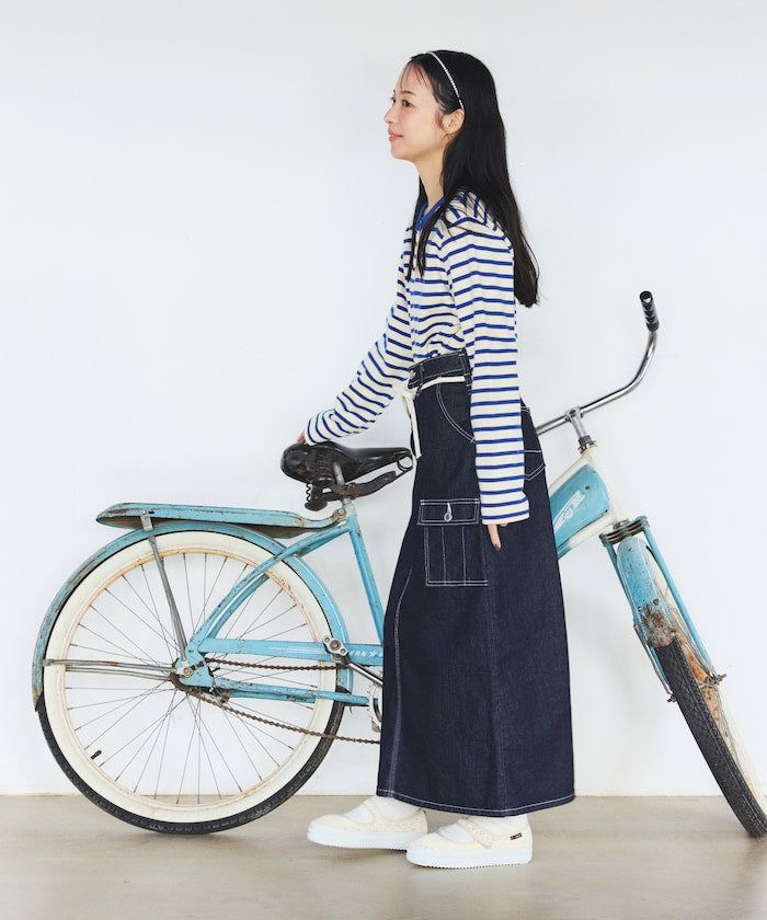 聯名 CARGO CURVE SKIRT