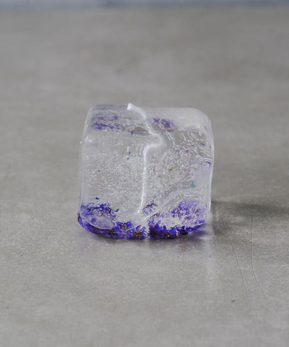 透明花蠟燭