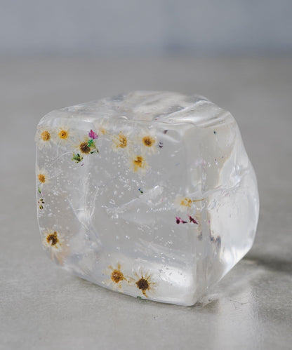 透明花蠟燭
