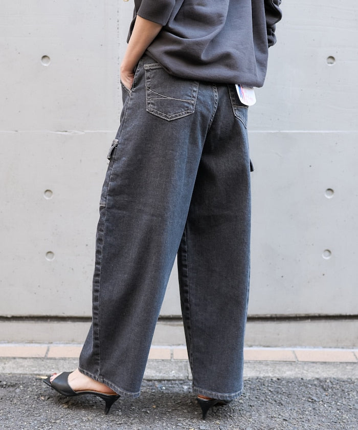 聯名 TUCK CURVE WIDE CARGO PANTS