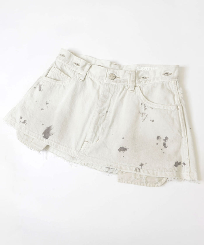 PAINT DENIM 2P SUSPENDER PANTS OFF