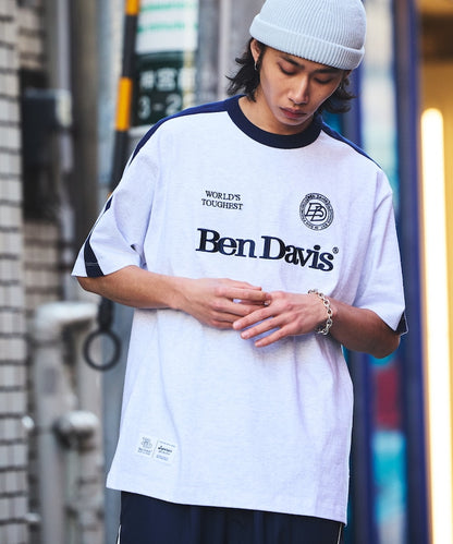 BEN DAVIS×FREAK'S STORE/本戴維斯 聯名 Logo 圓領 遊戲襯衫 印花T恤