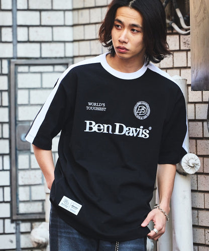 BEN DAVIS×FREAK'S STORE/本戴維斯 聯名 Logo 圓領 遊戲襯衫 印花T恤