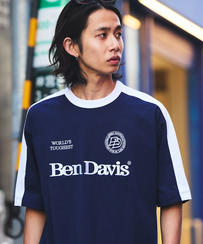 BEN DAVIS×FREAK'S STORE/本戴維斯 聯名 Logo 圓領 遊戲襯衫 印花T恤