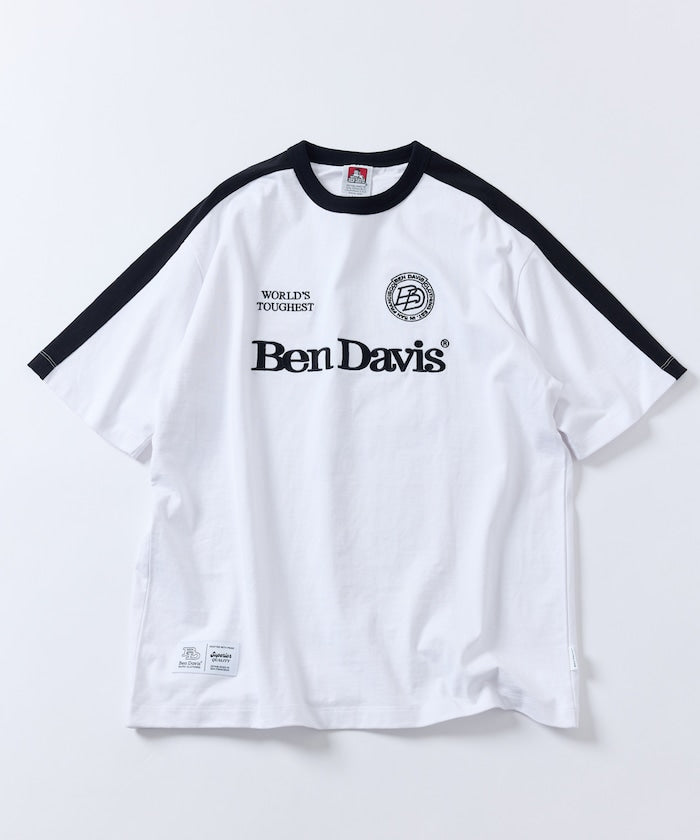 BEN DAVIS×FREAK'S STORE/本戴維斯 聯名 Logo 圓領 遊戲襯衫 印花T恤