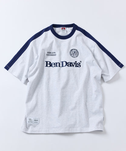 BEN DAVIS×FREAK'S STORE/本戴維斯 聯名 Logo 圓領 遊戲襯衫 印花T恤