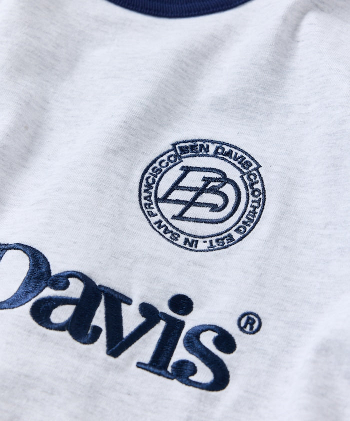 BEN DAVIS×FREAK'S STORE/本戴維斯 聯名 Logo 圓領 遊戲襯衫 印花T恤