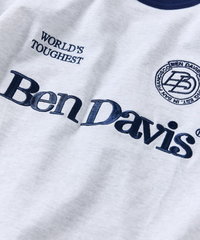 BEN DAVIS×FREAK'S STORE/本戴維斯 聯名 Logo 圓領 遊戲襯衫 印花T恤