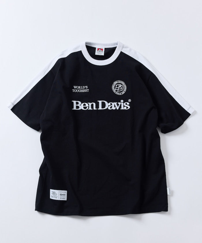 BEN DAVIS×FREAK'S STORE/本戴維斯 聯名 Logo 圓領 遊戲襯衫 印花T恤