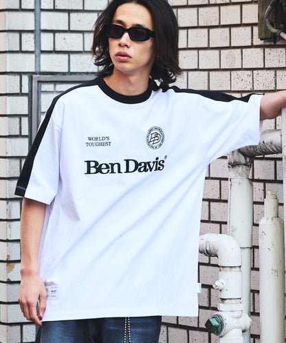 BEN DAVIS×FREAK'S STORE/本戴維斯 聯名 Logo 圓領 遊戲襯衫 印花T恤