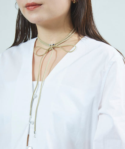 CORD NECKLACE / 繩索項鍊 ビーズ