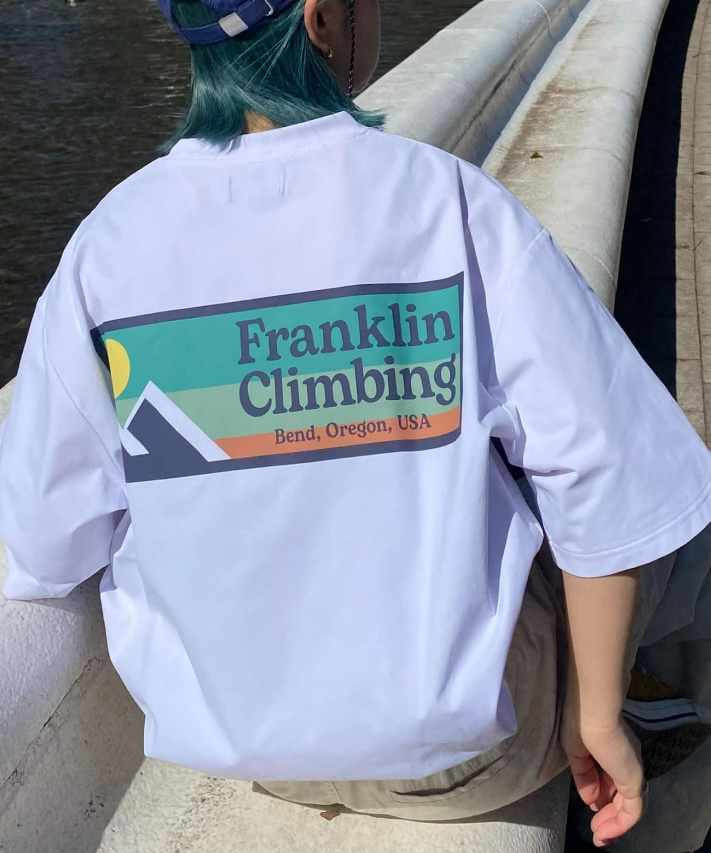 【Franklin Climbing】後背LOGO短袖T恤