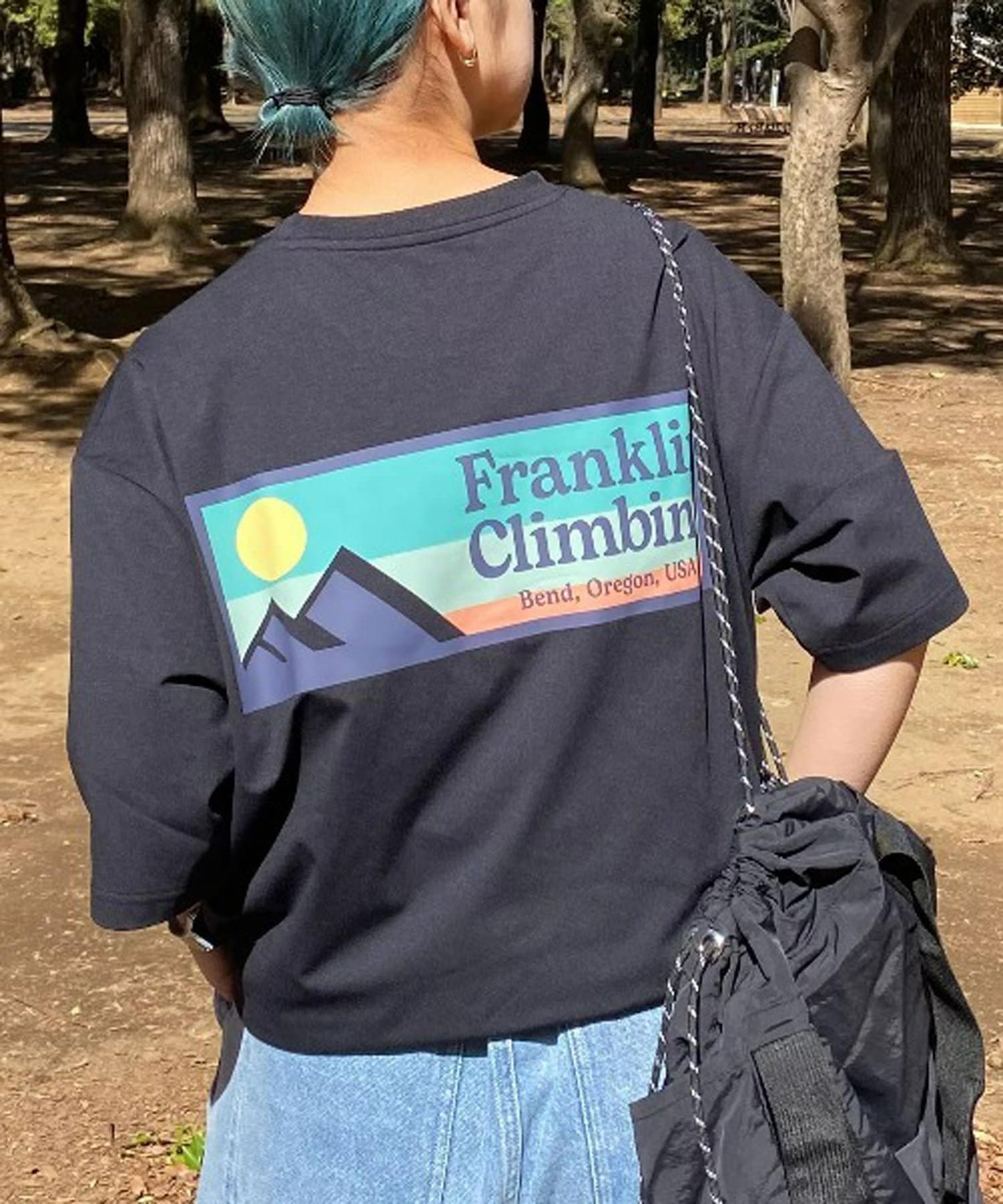 【Franklin Climbing】後背LOGO短袖T恤