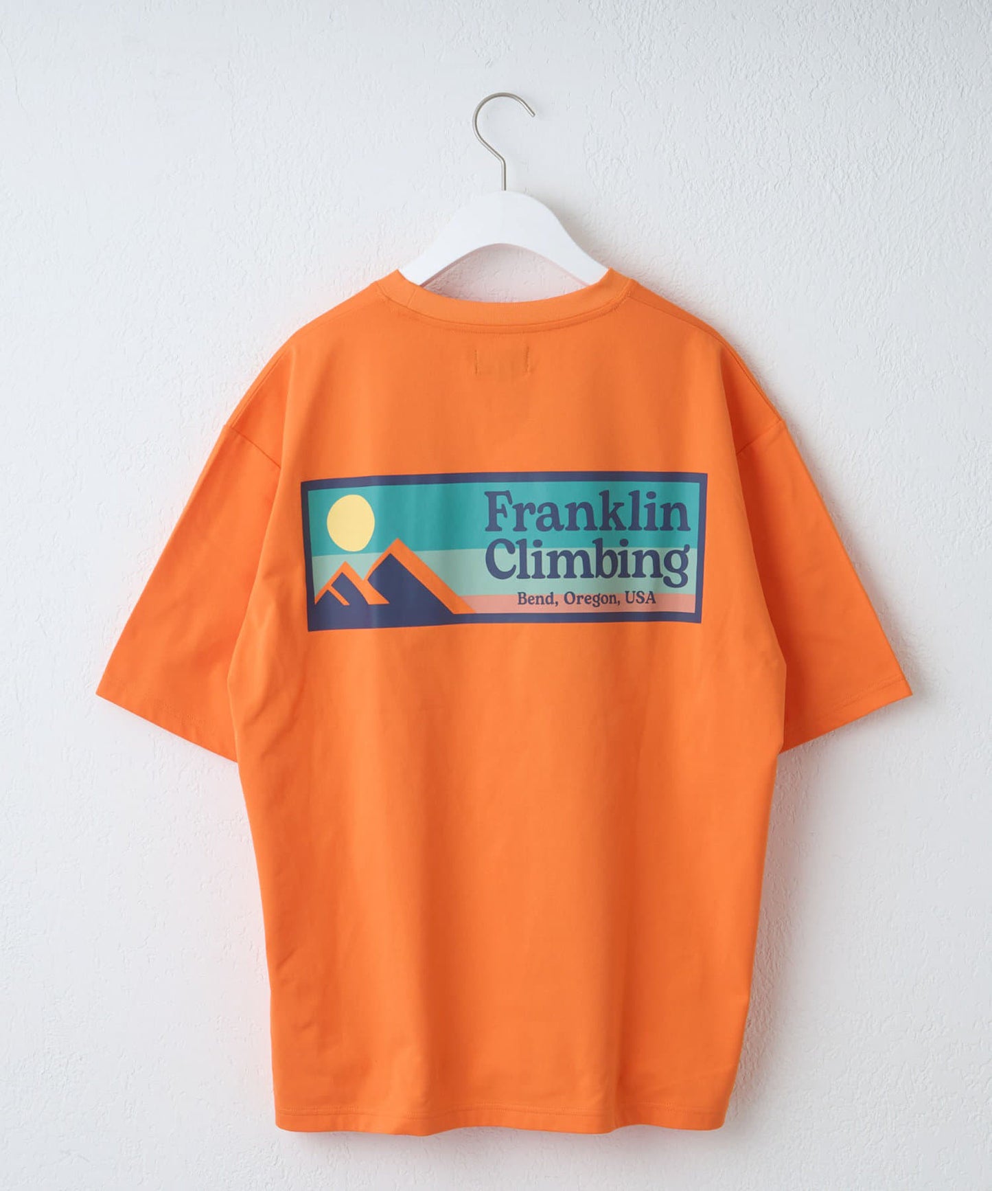 【Franklin Climbing】後背LOGO短袖T恤