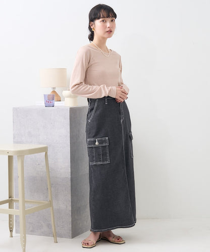 聯名 CARGO CURVE SKIRT