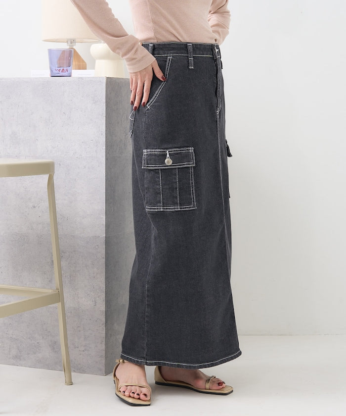 聯名 CARGO CURVE SKIRT