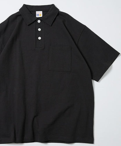 10.5盎司重量 短袖高領Polo領T恤