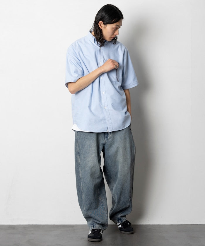 NEW LOOSE FIT OX BD SHIRT 短袖