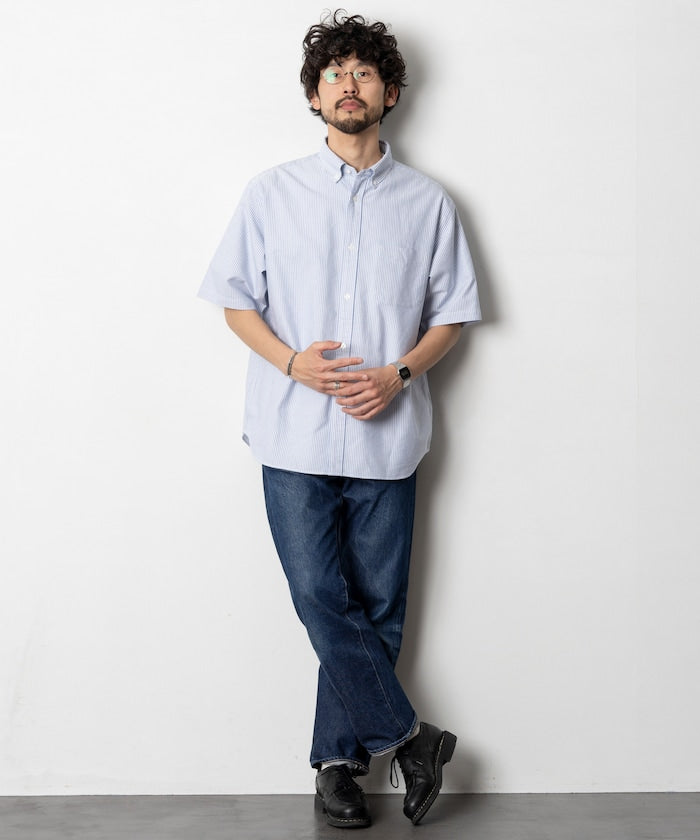 NEW LOOSE FIT OX BD SHIRT 短袖