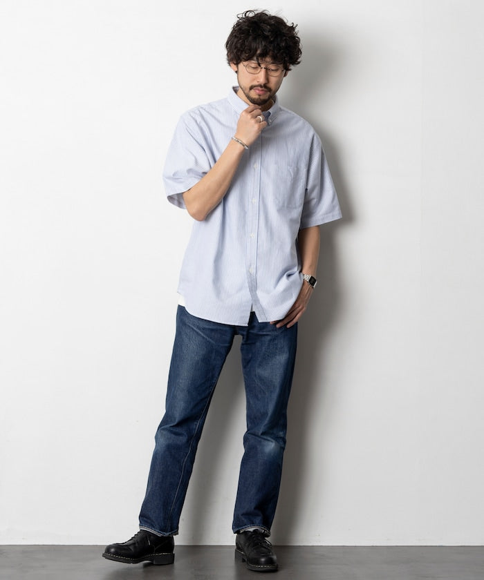 NEW LOOSE FIT OX BD SHIRT 短袖