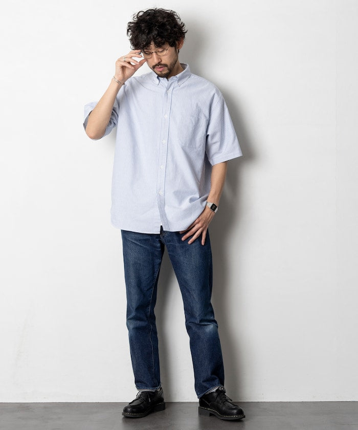 NEW LOOSE FIT OX BD SHIRT 短袖