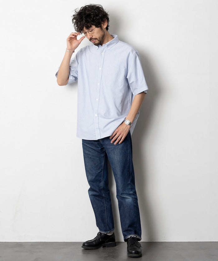 NEW LOOSE FIT OX BD SHIRT 短袖