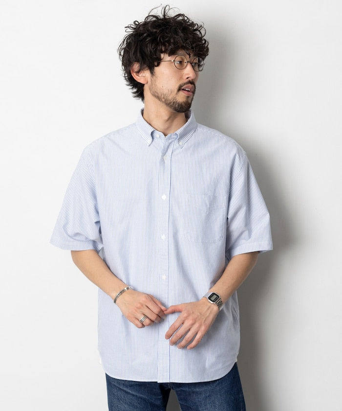 NEW LOOSE FIT OX BD SHIRT 短袖