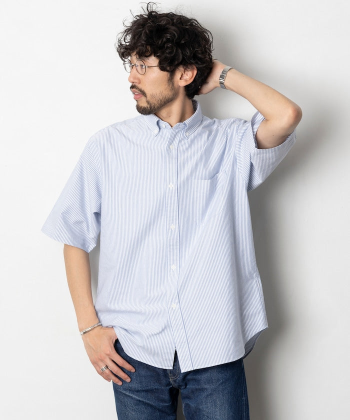 NEW LOOSE FIT OX BD SHIRT 短袖