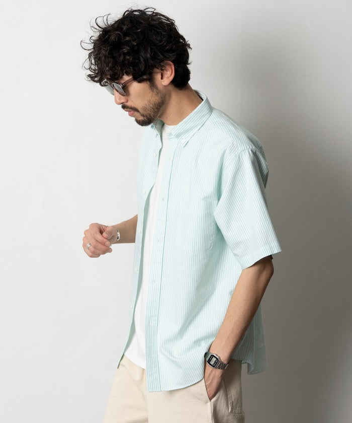 NEW LOOSE FIT OX BD SHIRT 短袖