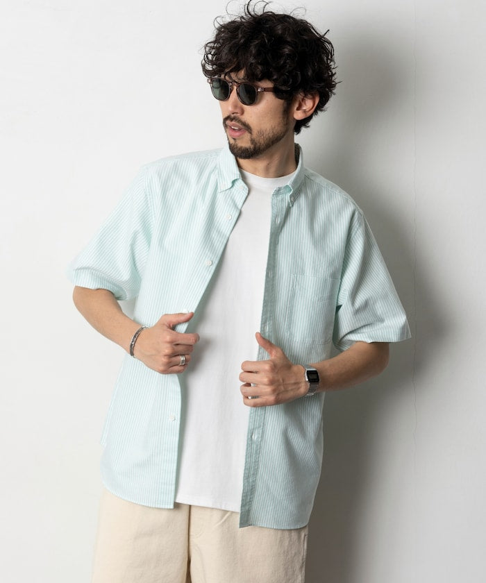 NEW LOOSE FIT OX BD SHIRT 短袖