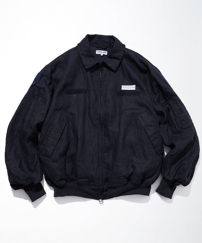 親，這個商品名稱沒有日文部分，直接輸出原文就可以啦： ```Linen Heli Crew Jacket```