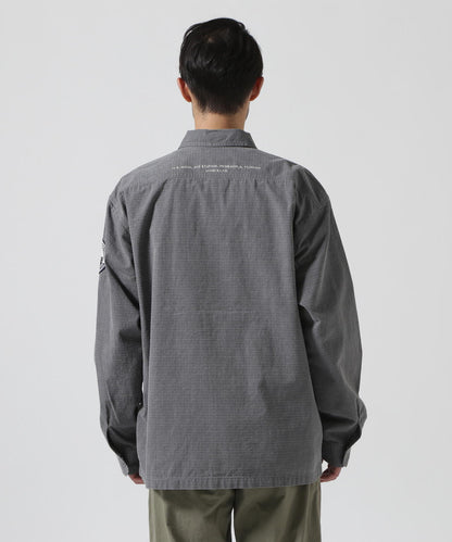 《直營店限定》PIGMENT ZIP UP JACKET / 顏料拉鍊夾克 / AVIREX / 阿維雷克斯