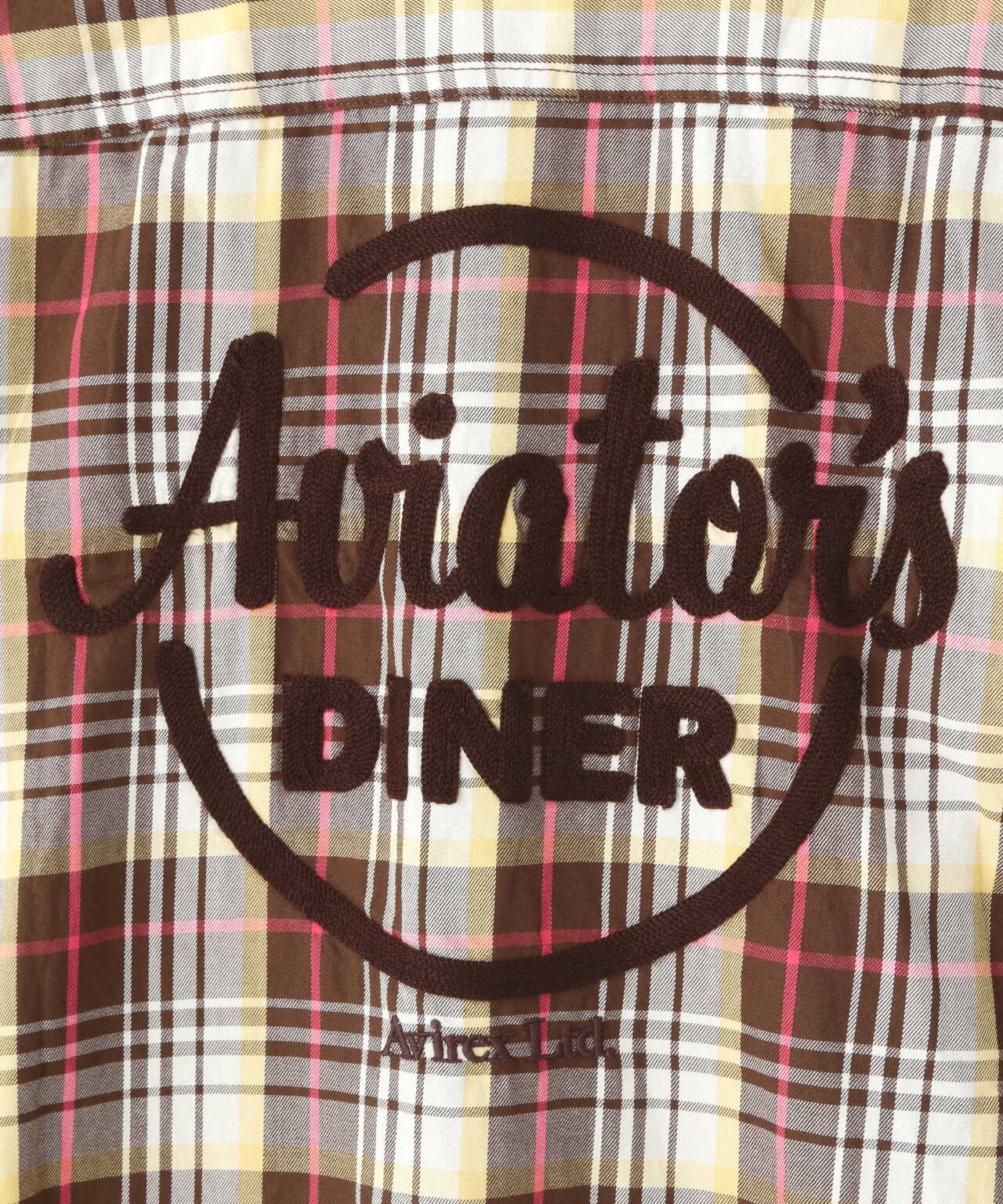 L/S CHECK WORK SHIRT Aviators Diner / 長袖格子工作襯衫 飛行員餐廳